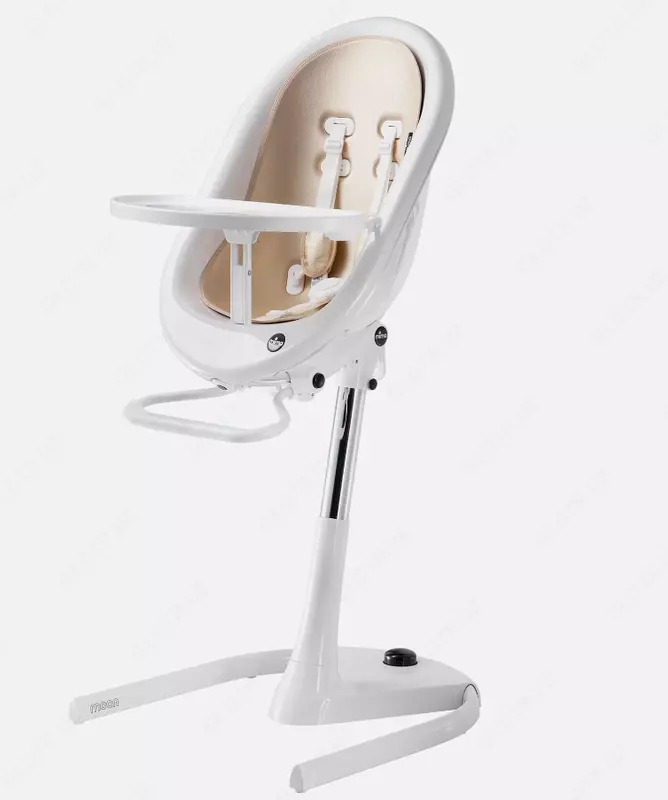 Mima Moon Black Full set CAMEL baland stul (to'plam, oq, oltin yostiqli o'rindiq)