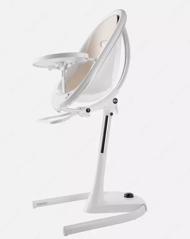 Mima Moon Black Full set CAMEL baland stul (to'plam, oq, oltin yostiqli o'rindiq)