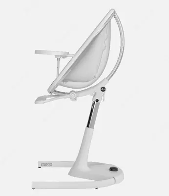 Детский стульчик для кормления Mima Moon Black Full Set Camel (комплект ,белый, золотое мягкое сиденье)