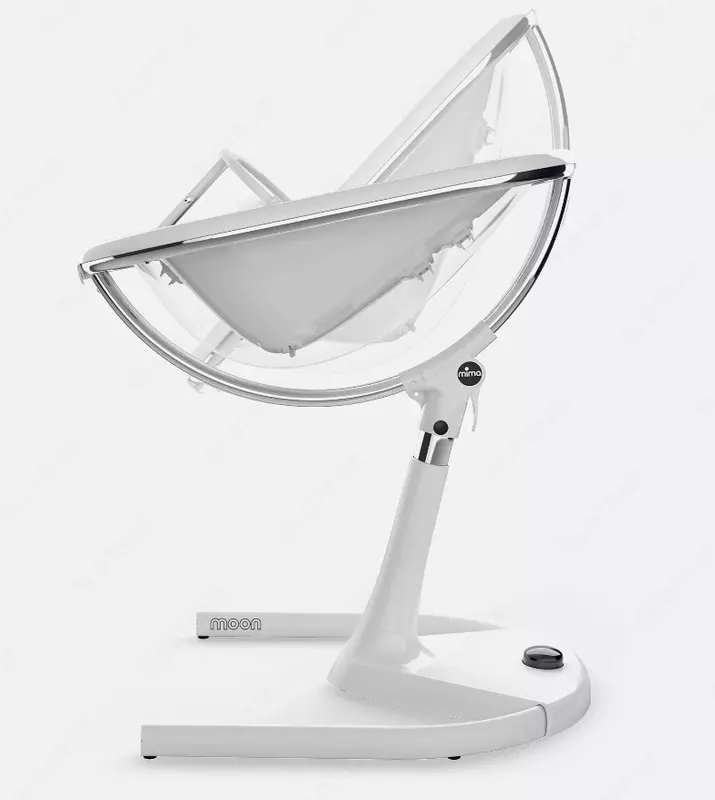 Mima Moon Black Full set CAMEL baland stul (to'plam, oq, oltin yostiqli o'rindiq)