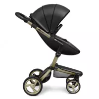 Коляска Mima Xari 4G Champagne Gold 2в1 (люлька + прогулка Black + матрасик) - от 21 533 814 сум