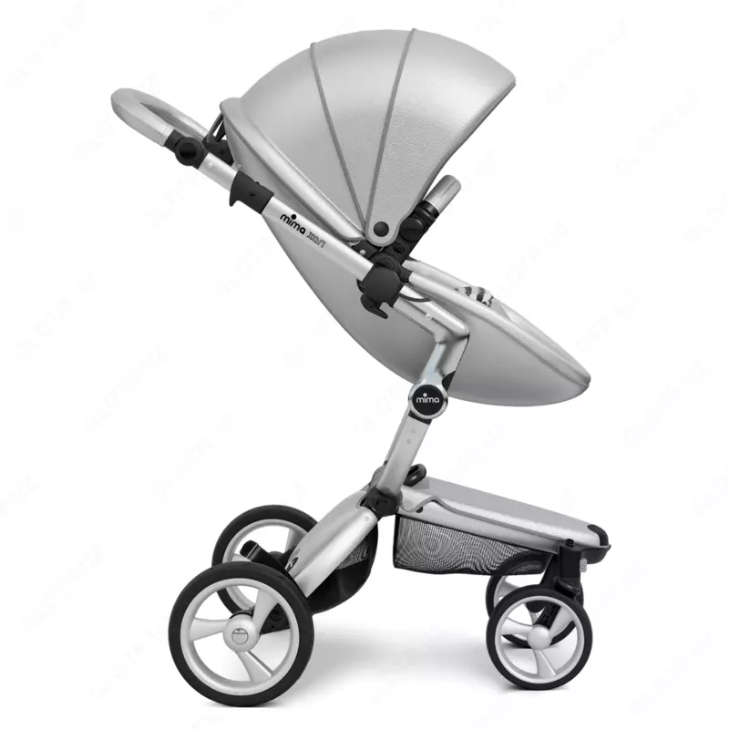 Mima Xari 4G Graphite Grey 2'si 1 aravacha (araba + Snow White sayr + matras)