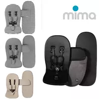 Коляска Mima Xari 4G Graphite Grey 2в1 (люлька + прогулка Latte +матрасик) - CHICCOBABY.UZ