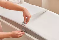   Gigienik va amaliy tozalangan chaqaloq ozgaruvchan toshak Cleanped