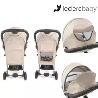 Прогулочная коляска для двойняшек Leclerc Influencer XL - от 13 159 553 сум