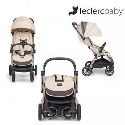 Прогулочная коляска для двойняшек Leclerc Influencer XL