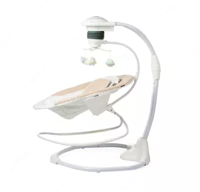 Музыкальный шезлонг-качельки Minos французского бренда JIKEL 🇫🇷 2 в 1