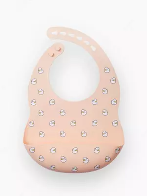 Нагрудный фартук силиконовый (ducks, 16017)