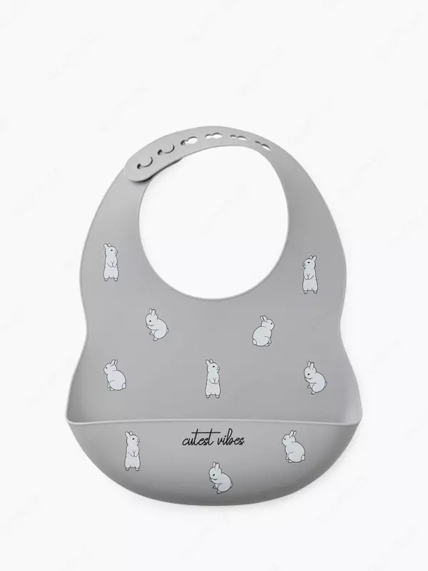 Нагрудный фартук силиконовый (rabbit, 16017)