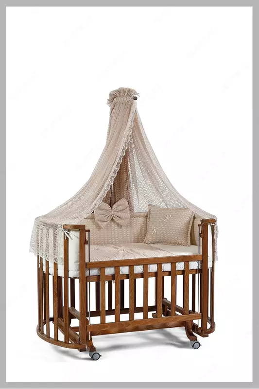 Mommy LUX konvertatsiya qilinadigan beshik