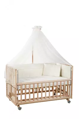 Mommy LUX konvertatsiya qilinadigan beshik