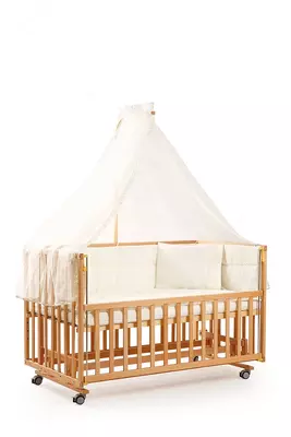 Mommy LUX konvertatsiya qilinadigan beshik
