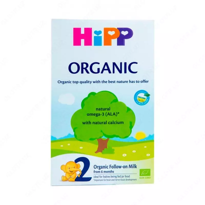 HIPP 2 Organic bolalar suti aralashmasi 800 gr.