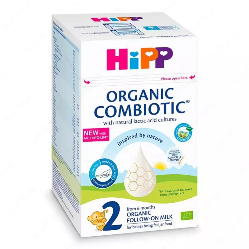 HIPP 2 Combiotic bolalar suti aralashmasi 800gr.