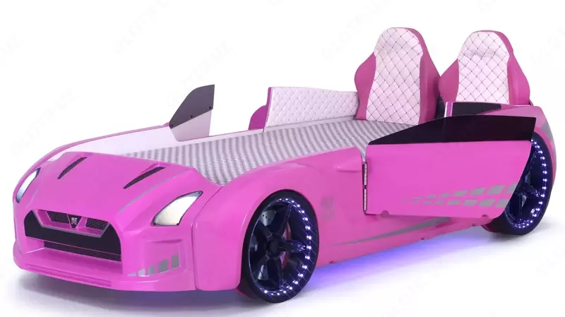Детская кровать-машина GTR Car bed Pink, Anka Plastik (Турция)