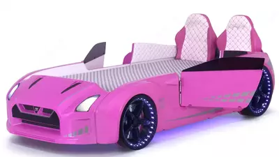 Детская кровать-машина GTR Car bed Pink, Anka Plastik (Турция)
