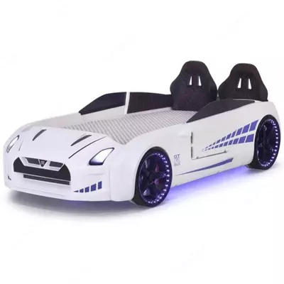 Детская кровать-машина GTR Car bed White, Anka Plastik (Турция)
