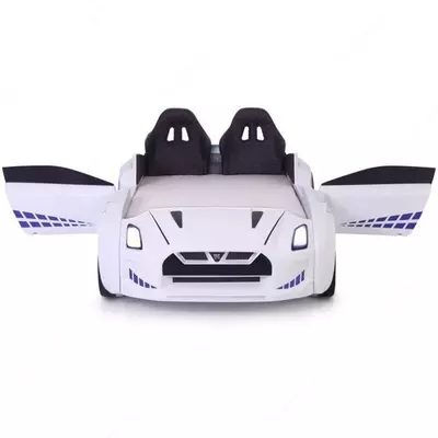 Детская кровать-машина GTR Car bed White, Anka Plastik (Турция)