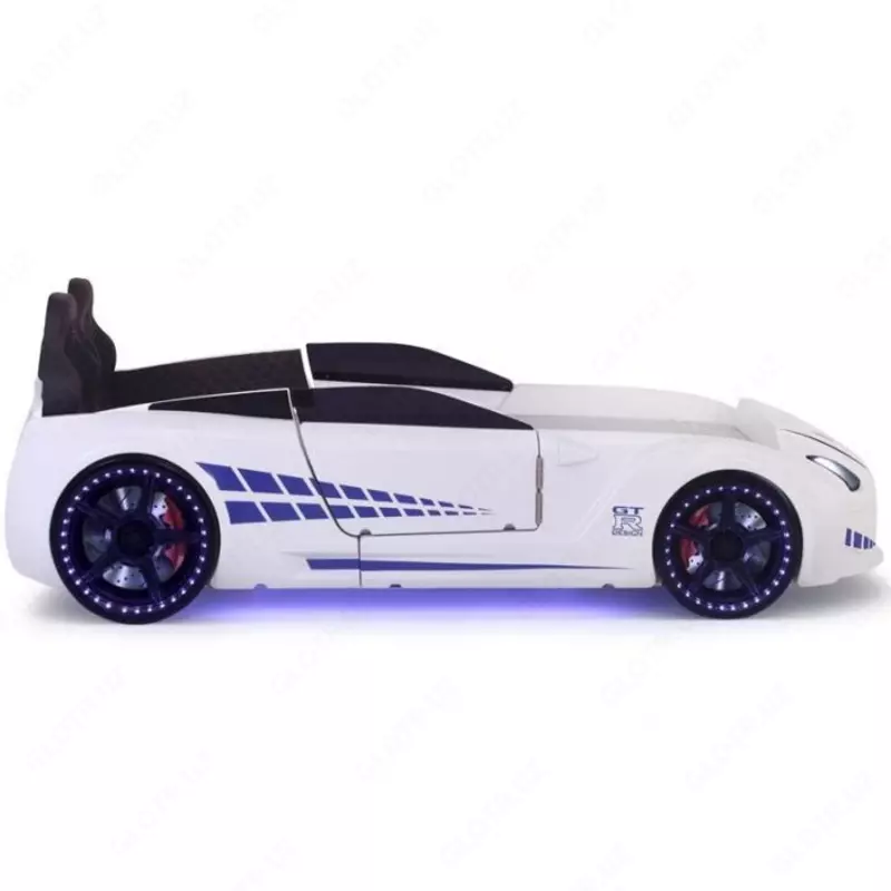 Детская кровать-машина GTR Car bed White, Anka Plastik (Турция)
