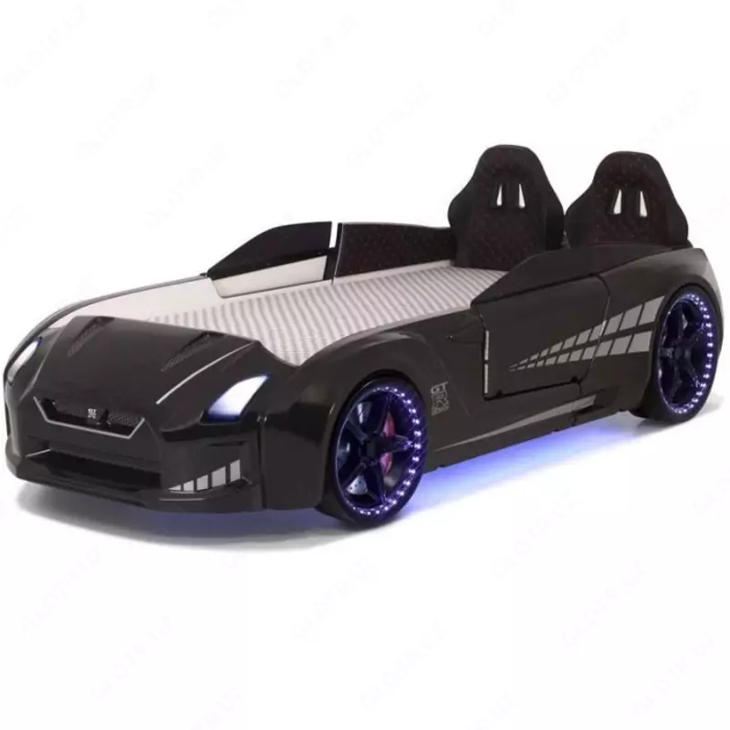 Детская кровать-машина GTR Car bed Black, Anka Plastik (Турция)