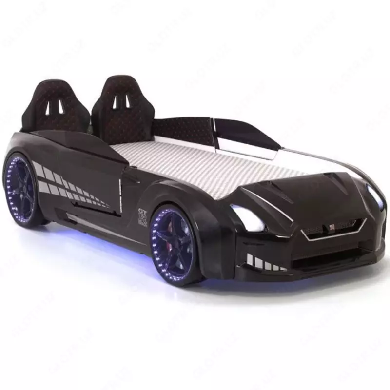 Детская кровать-машина GTR Car bed Black, Anka Plastik (Турция)