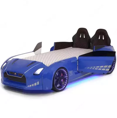 Детская кровать-машина GTR Car bed Blue, Anka Plastik (Турция)