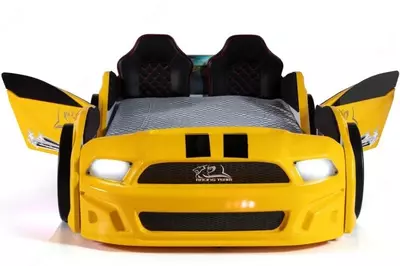 Детская кровать-машина MST Car bed Yellow, Anka Plastik (Турция)