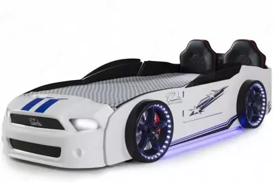 Детская кровать-машина MST Car bed White, Anka Plastik (Турция)