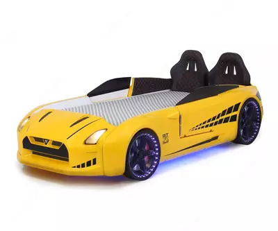 Детская кровать-машина GTR Car bed Yellow, Anka Plastik (Турция)