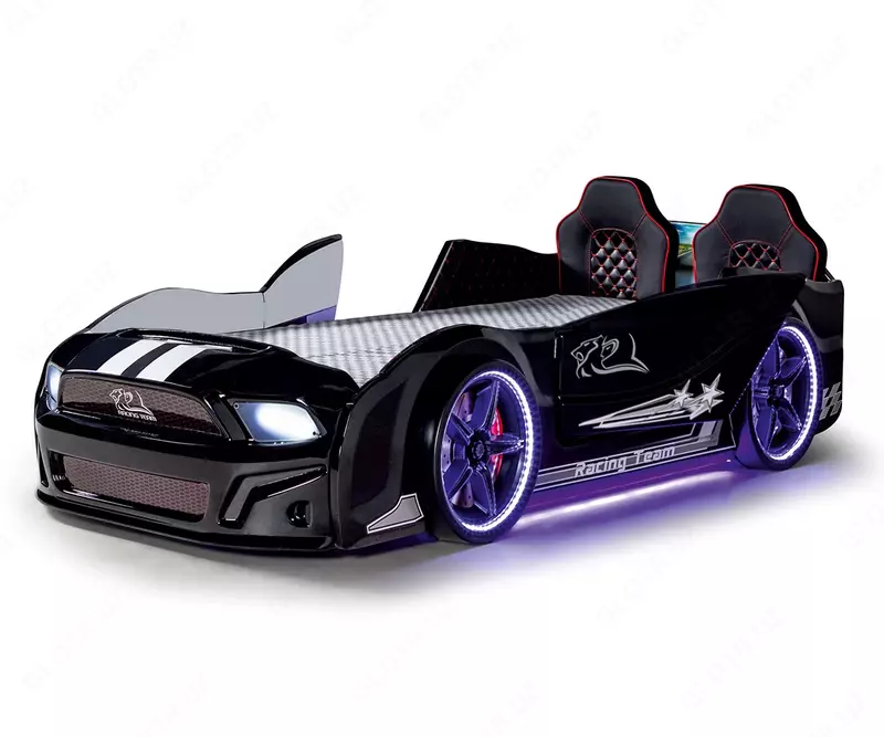 Детская кровать-машина MST Car bed Black, Anka Plastik (Турция)