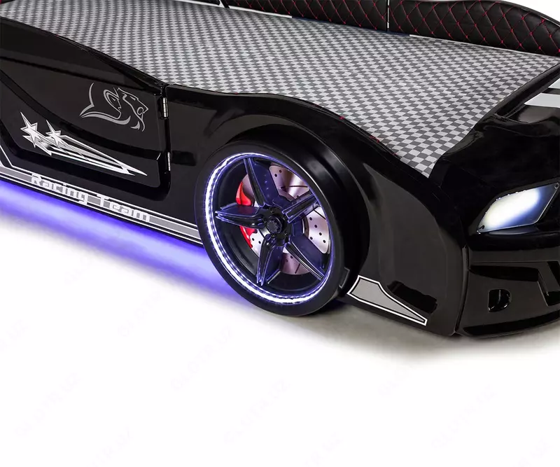 Детская кровать-машина MST Car bed Black, Anka Plastik (Турция)