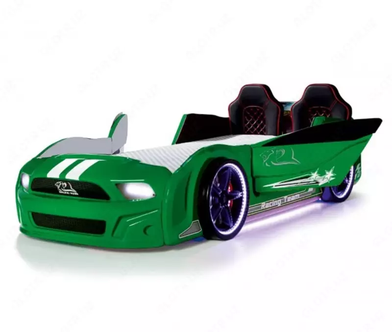 Детская кровать-машина MST Car bed Green, Anka Plastik (Турция)