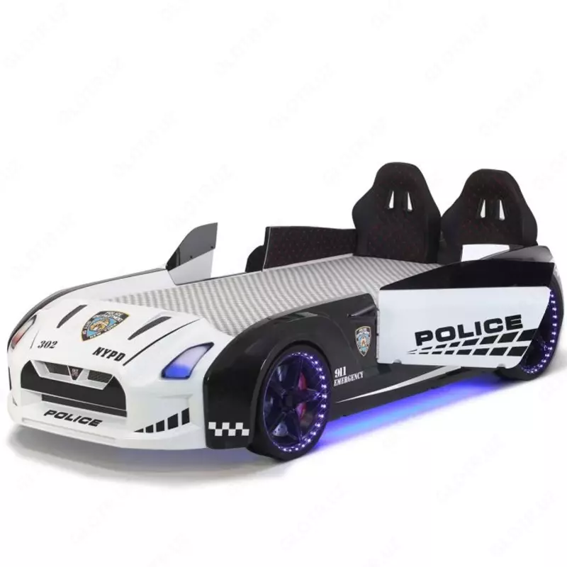 Детская кровать-машина GTR Car bed Police, Anka Plastik (Турция)