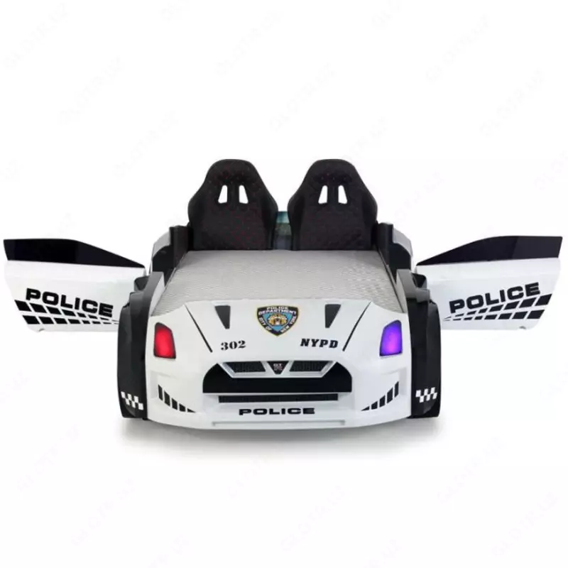 Детская кровать-машина GTR Car bed Police, Anka Plastik (Турция)