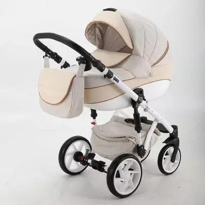 Детская коляска 2-в-1 Adamex Fabiola BF8 (Польша)