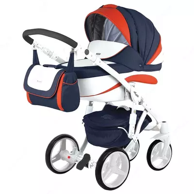 Bolalar aravachasi 2-in-1 Adamex BARLETTA NEW-B10 (Polsha)