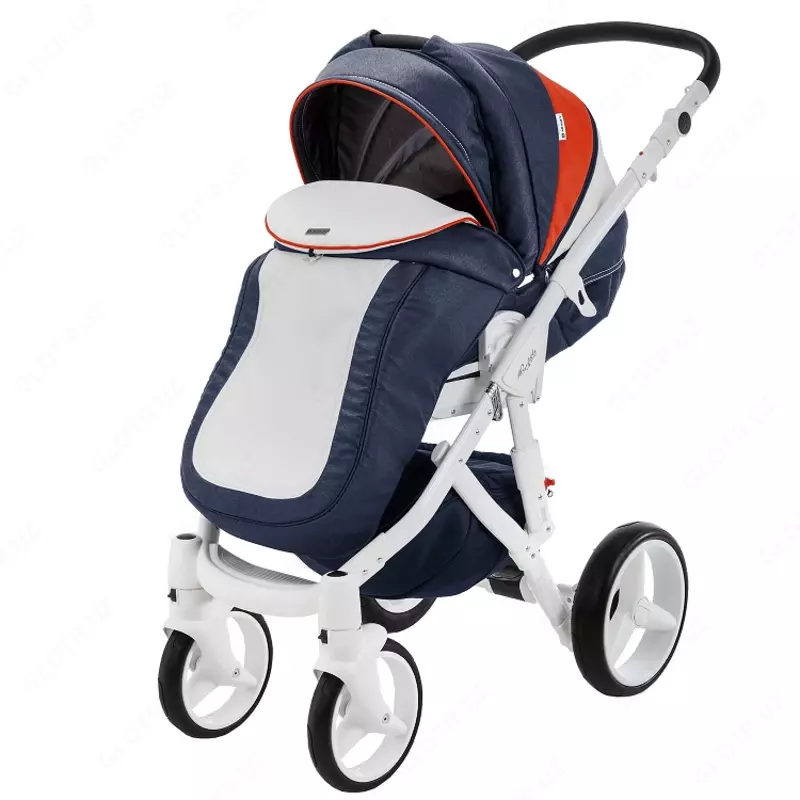 Bolalar aravachasi 2-in-1 Adamex BARLETTA NEW-B10 (Polsha)