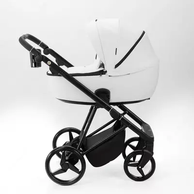 Детская коляска 2-в-1 Adamex Blanc Deluxe SA1 (Польша)