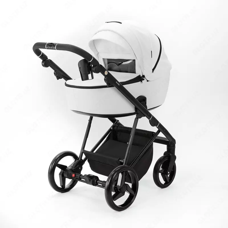 Bolalar aravachasi 2-in-1 Adamex Blanc Deluxe SA1 (Polsha)