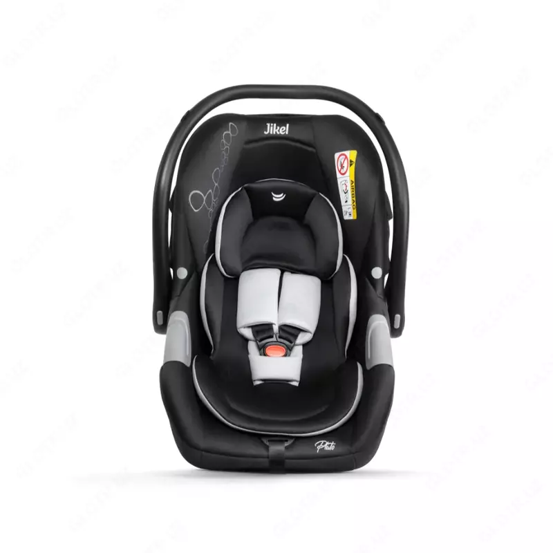 Jikeldan Pluto bolalar avtomobil o'rindig'i, qora (Frantsiya)