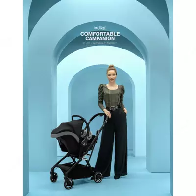 Детское автокресло Pluto от Jikel, черный (Франция)