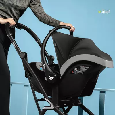 Детское автокресло Pluto от Jikel, черный (Франция)