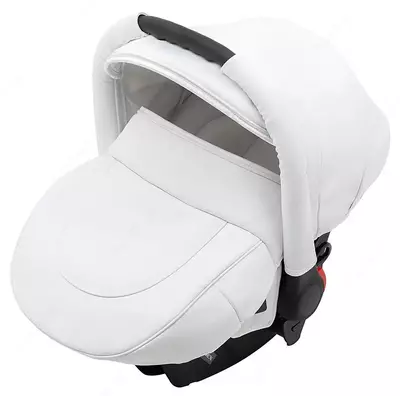 Автокарсет Cosmo для коляски Adamex Blanc Deluxe, SA-1, экокожа (Польша)