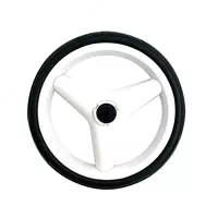 Колесо заднее для коляски Adamex  сменное (цвет - белый)