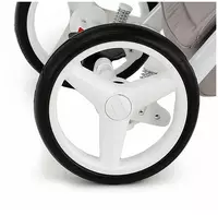  Колесо заднее для коляски Adamex  сменное (цвет - белый) - 