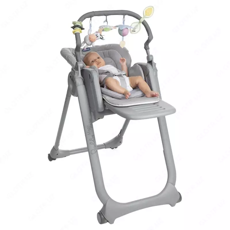 Детский стульчик для кормления POLLY MAGIC RELAX HIGH CHAIR MOONSTONE, арт. CH79502-05