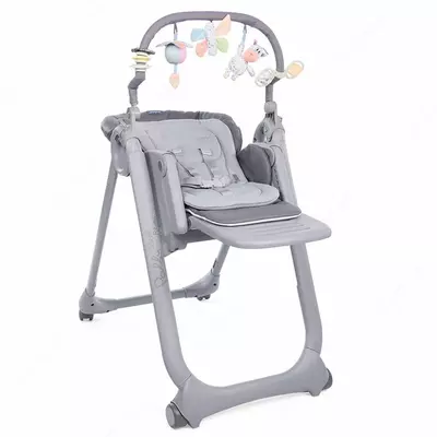 Детский стульчик для кормления POLLY MAGIC RELAX GRAPHITE, арт. CH79502-21