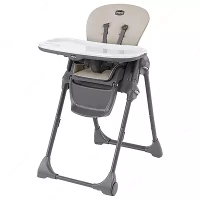 Детский стульчик для кормления POLLY HIGHCHAIR TAUPE USA, арт. CH79756-10