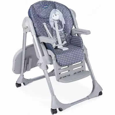 POLLY EASY HIGHCHAIR PENGUIN bolalar uchun baland stul, san'at. CH79565-95