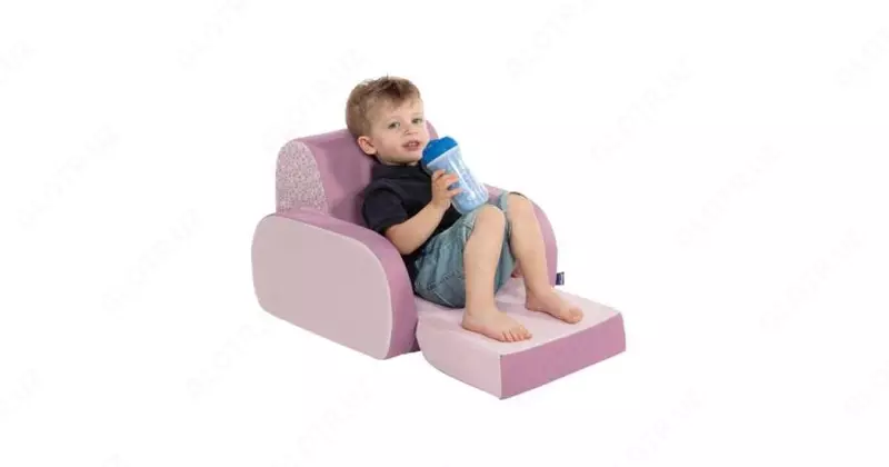 TWIST ARMCHAIR LILAC bolalar kreslosi, san'at. CH79098-35